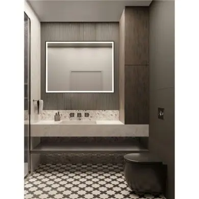 Applique Salle de bain AMBOR 37W LED Noir 4000K NOVA LUCE 9006021