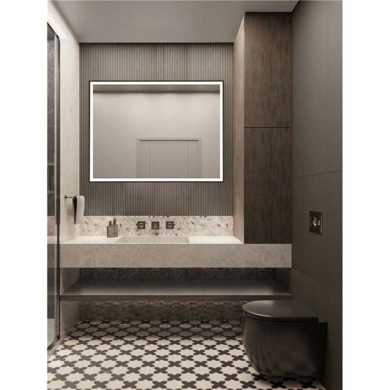 Applique Salle de bain AMBOR 37W LED Noir 3000K  9006040