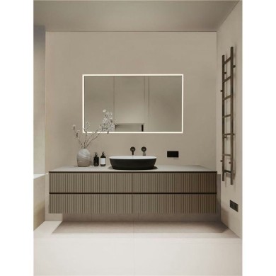 Applique Salle de bain AMBOR 48W LED Noir  9006022