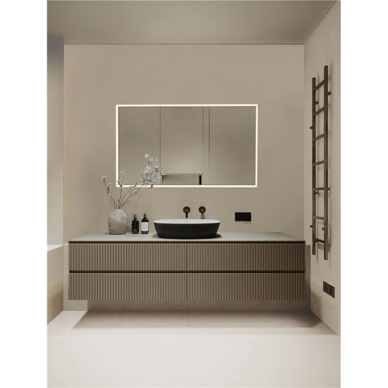 Applique Salle de bain AMBOR 48W LED Noir  9006022