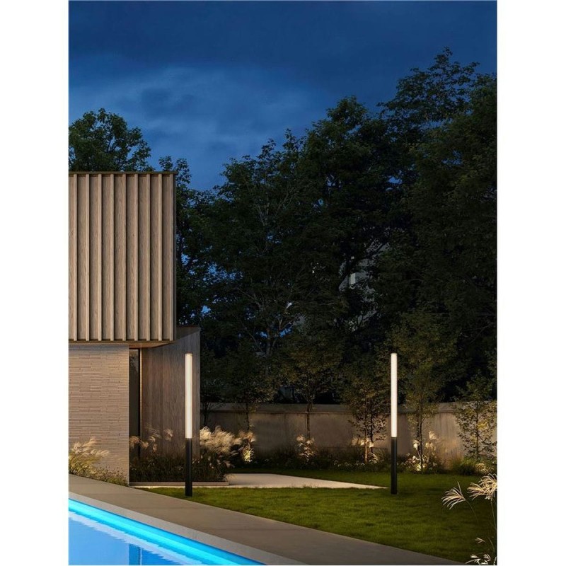 Lampadaire Extérieur IMAN 43W LED Noir sablonneux  9030108