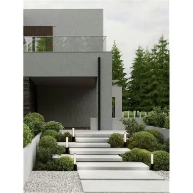 Borne Potelet Extérieur IMAN 18W LED Noir sablonneux NOVA LUCE 9030106