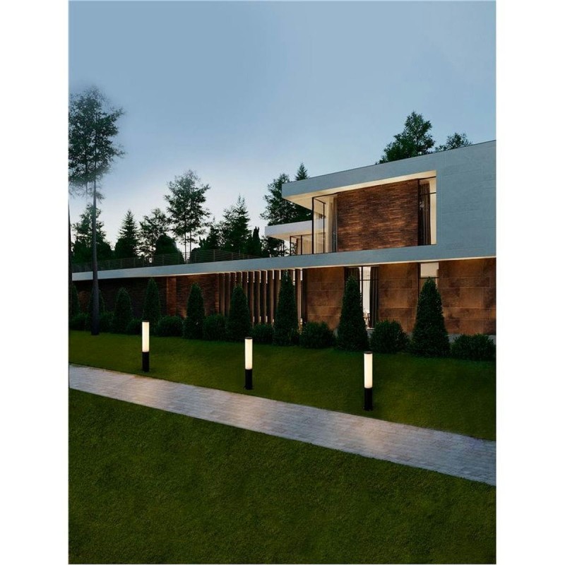 Borne Potelet Extérieur TUBE 14W LED Noir sablonneux  9030805