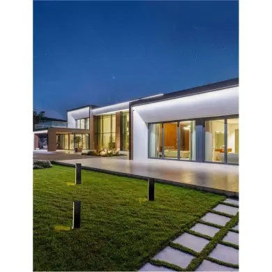 Borne Potelet Extérieur SASSO 9W LED Anthracite sombre NOVA LUCE 9030854