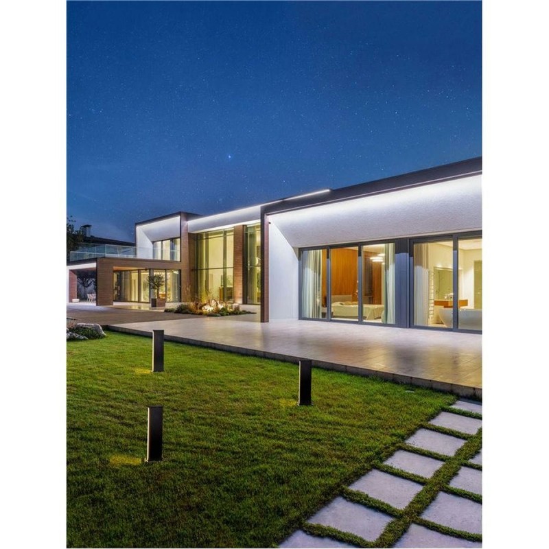 Borne Potelet Extérieur SASSO 9W LED Anthracite sombre  9030854