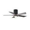 Ventilateur Plafonnier Irene-5HLK 106cm Noir Bois vieilli ATLAS FAN IR5HLK-BK-BW-42