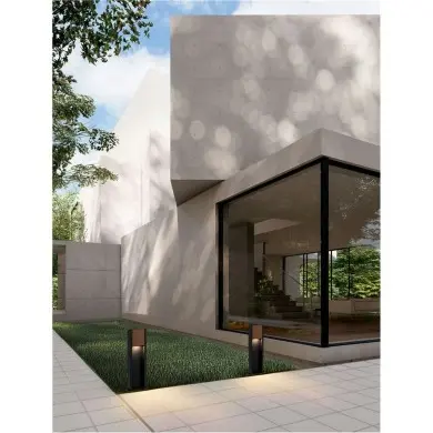 Borne Potelet Extérieur KIOO 11W LED Noir sablonneux NOVA LUCE 9136428