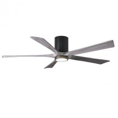 Ventilateur Plafonnier Irene-5HLK 152cm Noir Bois vieilli ATLAS FAN IR5HLK-BK-BW-60