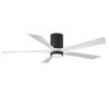 Ventilateur Plafond avec lampe Irene 152cm Noir Blanc ATLAS FAN IR5HLK-BK-MWH-60