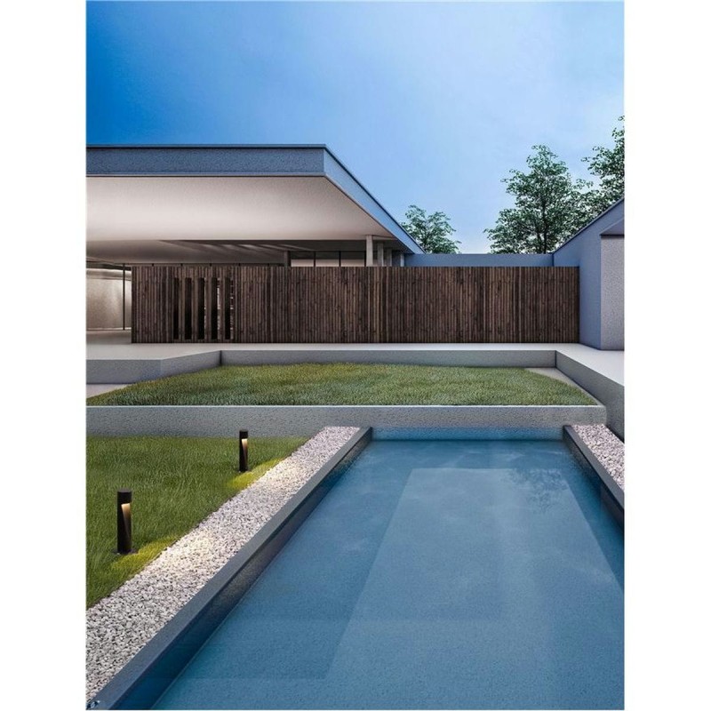 Borne Potelet Extérieur NOOI 6W LED Anthracite sombre H30  9971466