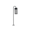 Borne Potelet Extérieur MOTLEY 9W LED Noir sablonneux H70  9060232
