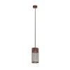 Suspension Extérieur MOTLEY 9W LED Marron brun  9060322