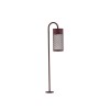Borne Potelet Extérieur MOTLEY 9W LED Marron H70  9060233