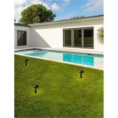 Borne Potelet Extérieur NEMO 5W LED Anthracite sombre H20 NOVA LUCE 9030861