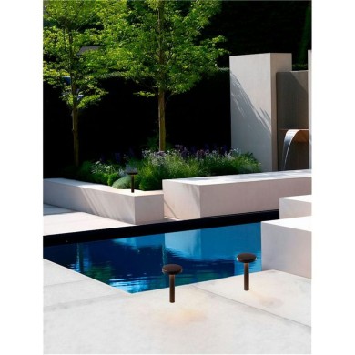 Borne Potelet Extérieur MOOD 5W LED Anthracite sombre  9030857