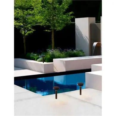 Borne Potelet Extérieur MOOD 5W LED Anthracite sombre NOVA LUCE 9030857