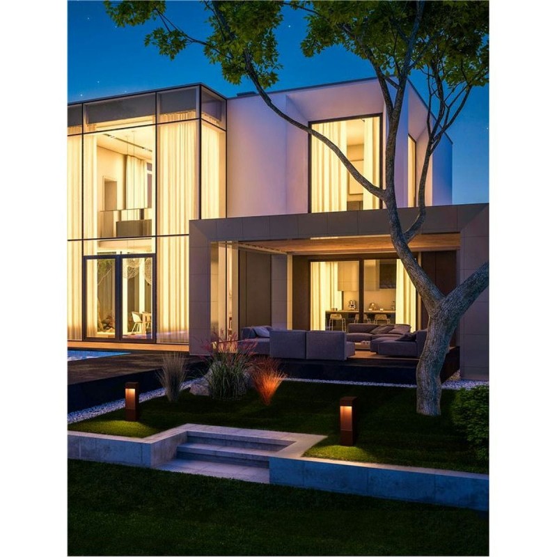 Borne Potelet Extérieur MADDI 7W LED Marron H30 NL_9030904 9030904 Borne Potelet Extérieur MADDI 7W LED Marron H30 9030904