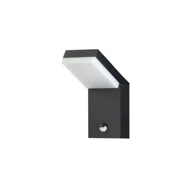 Applique Extérieur FARGE 12W LED Anthracite détecteur de mouvement NOVA LUCE 9971476