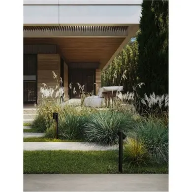 Borne Potelet Extérieur PEC 8W LED Noir sablonneux NOVA LUCE 9136420