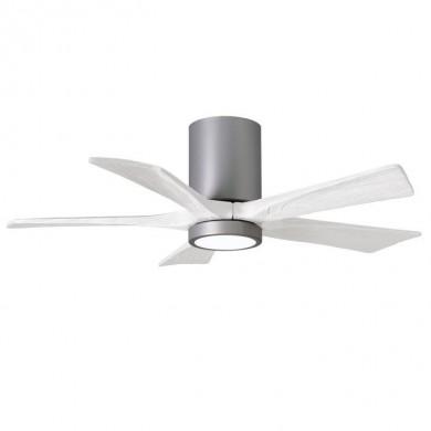 Ventilateur plafond avec lumiere Irene 106cm Chromé Blanc ATLAS FAN IR5HLK-BN-MWH-42