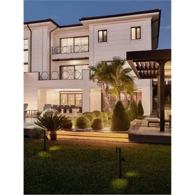 Borne Potelet Extérieur PEC 13W LED Noir sablonneux NOVA LUCE 9136421