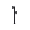 Borne Potelet Extérieur PEC 13W LED Noir sablonneux  9136421