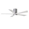 Ventilateur Plafond avec Télécommande Irene 132cm Chromé ATLAS FAN IR5HLK-BN-MWH-52