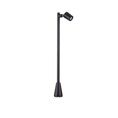 Borne Potelet Extérieur SPY 10W GU10 Noir sablonneux H100  9030157