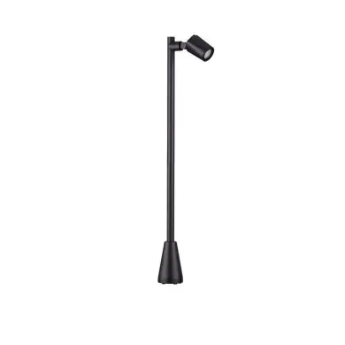 Borne Potelet Extérieur SPY 10W GU10 Noir sablonneux H100 NOVA LUCE 9030157