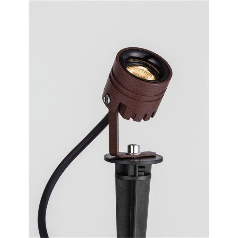 Projecteur Extérieur SENTO 3W LED Marron 2700K NL_9050734 9050734 Projecteur Extérieur SENTO 3W LED Marron 2700K 9050734