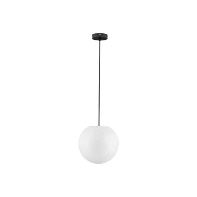 Suspension Extérieur MOON 5W E14 Blanc, noir  9186714