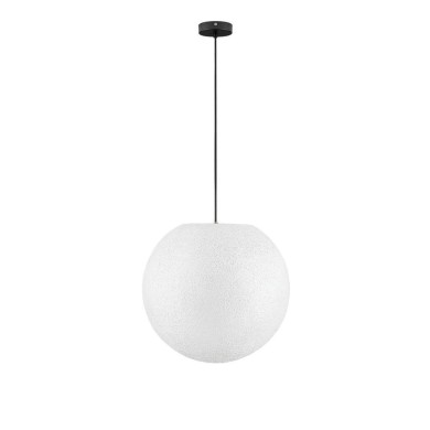 Suspension Extérieur MOON 12W E27 Blanc, noir D50  9186712
