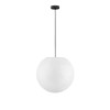 Suspension Extérieur MOON 12W E27 Blanc, noir D50  9186712