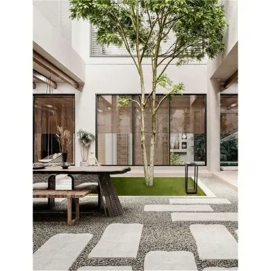 Borne Potelet Extérieur AKMI 9W LED Anthracite sombre P18 NOVA LUCE 9030569