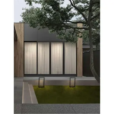 Borne Potelet Extérieur AKMI 9W LED Anthracite P12,5 NOVA LUCE 9030571