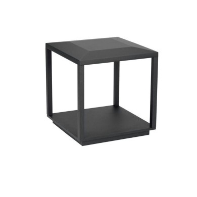 Borne Potelet Extérieur PRIVE 15W LED Noir sablonneux P35  9030755