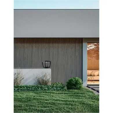 Borne Potelet Extérieur OPU 15W LED Anthracite sombre NOVA LUCE 9136448