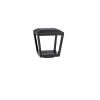 Borne Potelet Extérieur OPU 15W LED Anthracite sombre  9136448