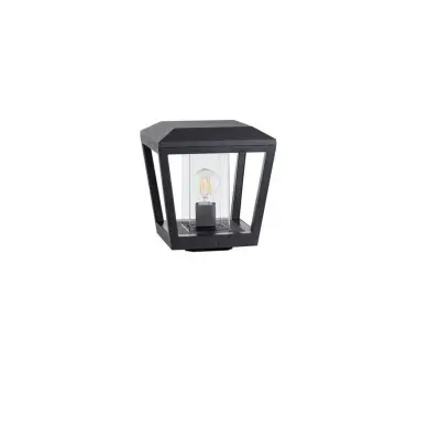 Borne Potelet Extérieur OPU 12W E27 Anthracite sombre NOVA LUCE 9136449