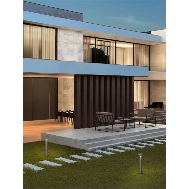 Borne Potelet Extérieur CRAM 5W LED Gris H50 NL_9540242 9540242 Borne Potelet Extérieur CRAM 5W LED Gris H50 9540242