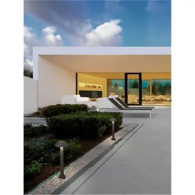 Borne Potelet Extérieur TURA 7W LED Noir H55 NOVA LUCE 9540238