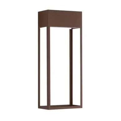 Applique Extérieur MOBY 20W LED Marron brun (corten) NOVA LUCE 9030902