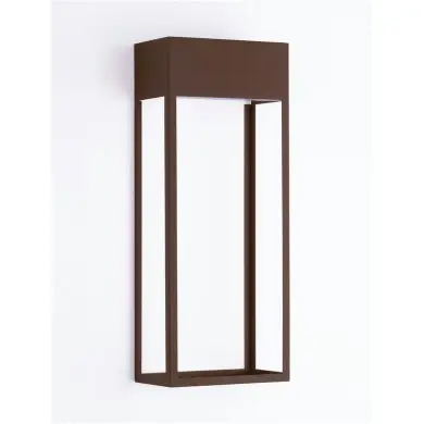 Applique Extérieur MOBY 20W LED Marron brun (corten) NOVA LUCE 9030902