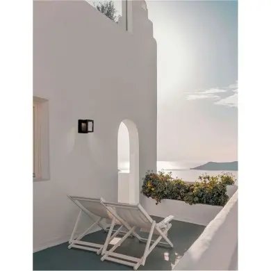 Applique Extérieur PRIVE 9W LED Noir sablonneux NOVA LUCE 9030751