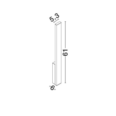 Applique Extérieur ISOS 6W LED Blanc sablonneux  9030101