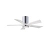 Ventilateur de Plafond avec lumiere Irene 106cm Chromé Poli Blanc ATLAS FAN IR5HLK-CR-MWH-42