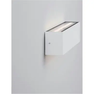 Applique Extérieur ALLURE 22W LED Blanc sablonneux NOVA LUCE 9136457