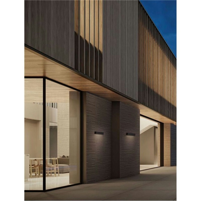 Applique Extérieur ALLURE 8W LED Noir sablonneux  9136458