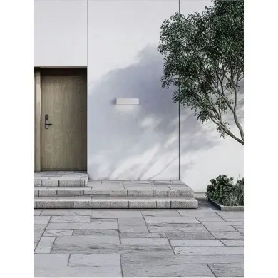 Applique Extérieur ALLURE 8W LED Blanc sablonneux NOVA LUCE 9136459