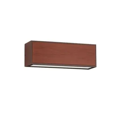 Applique Extérieur BROWN 2W LED Marron brun (corten) NOVA LUCE 9030584